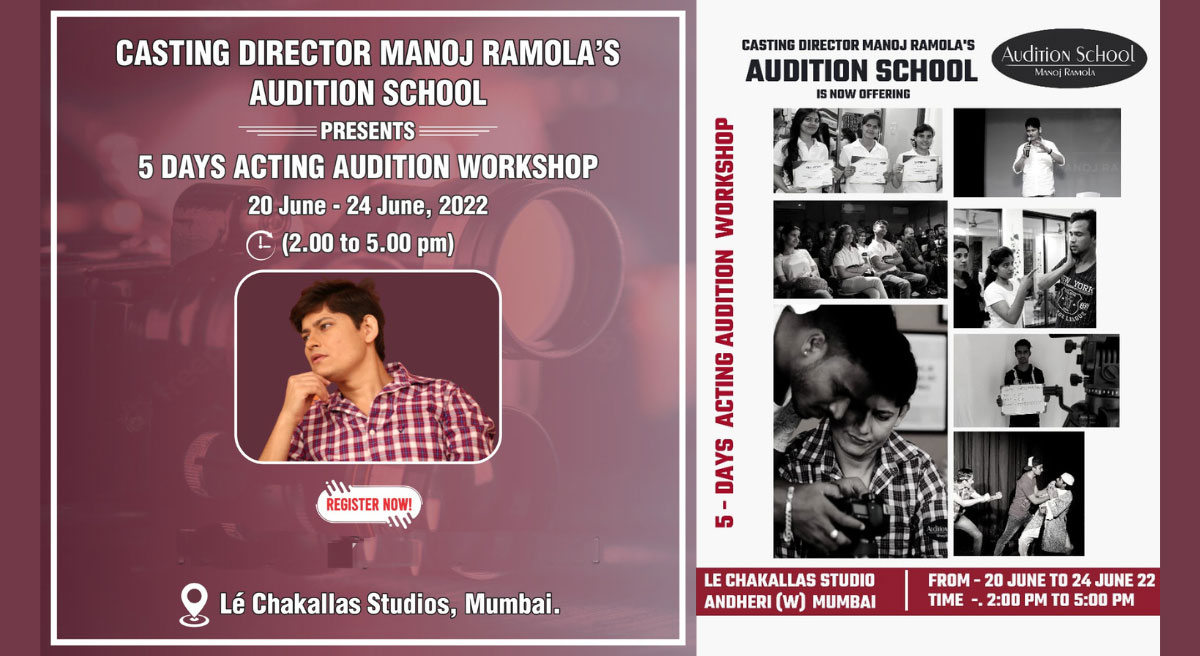 Five days Acting Audition Workshop